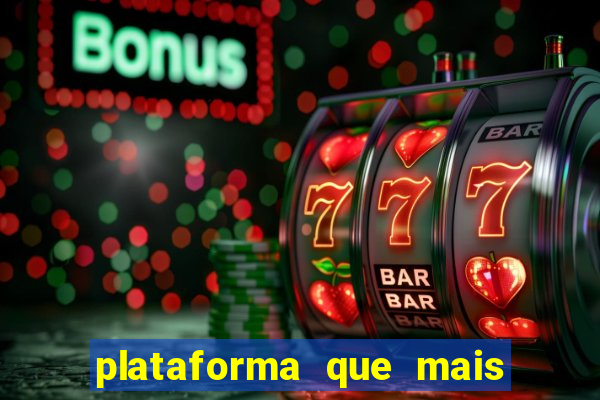 plataforma que mais paga no fortune tiger